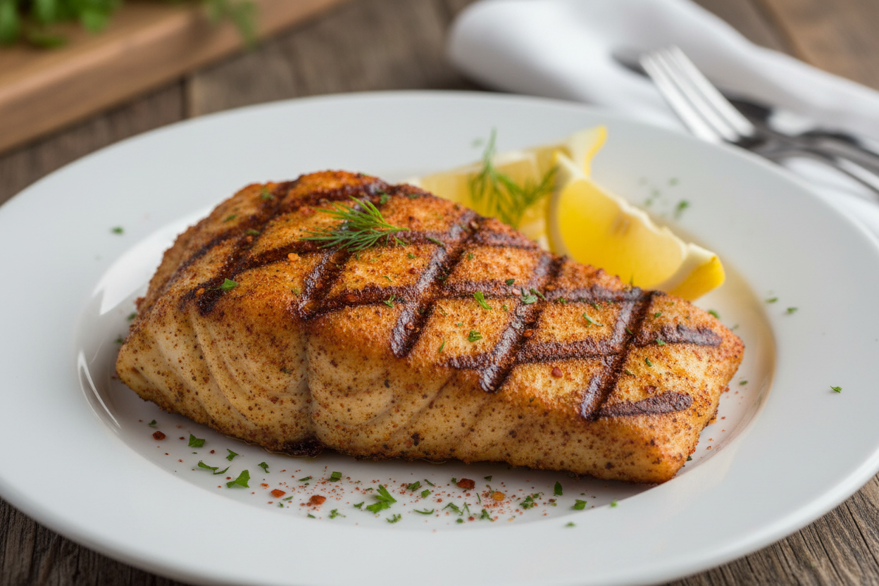 Cajun Grilled Cod