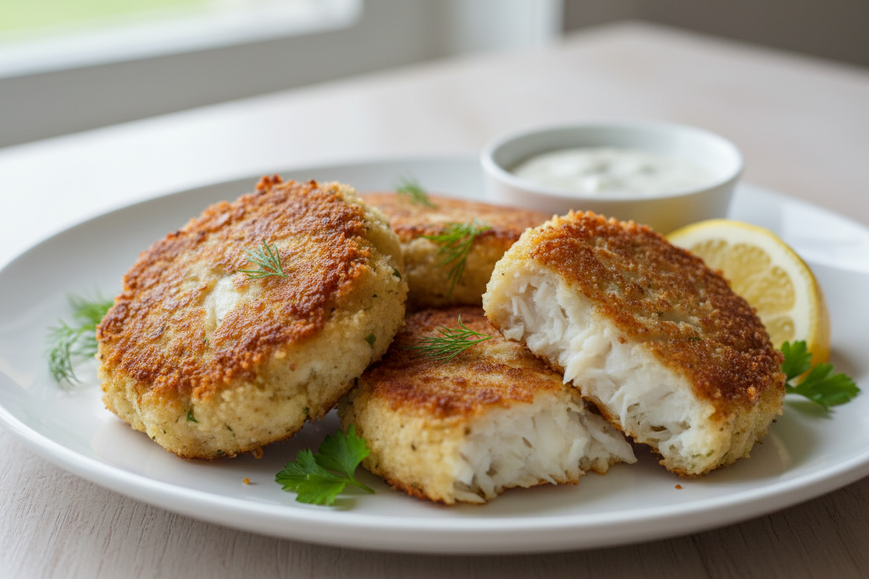 Northwest Halibut Cakes
