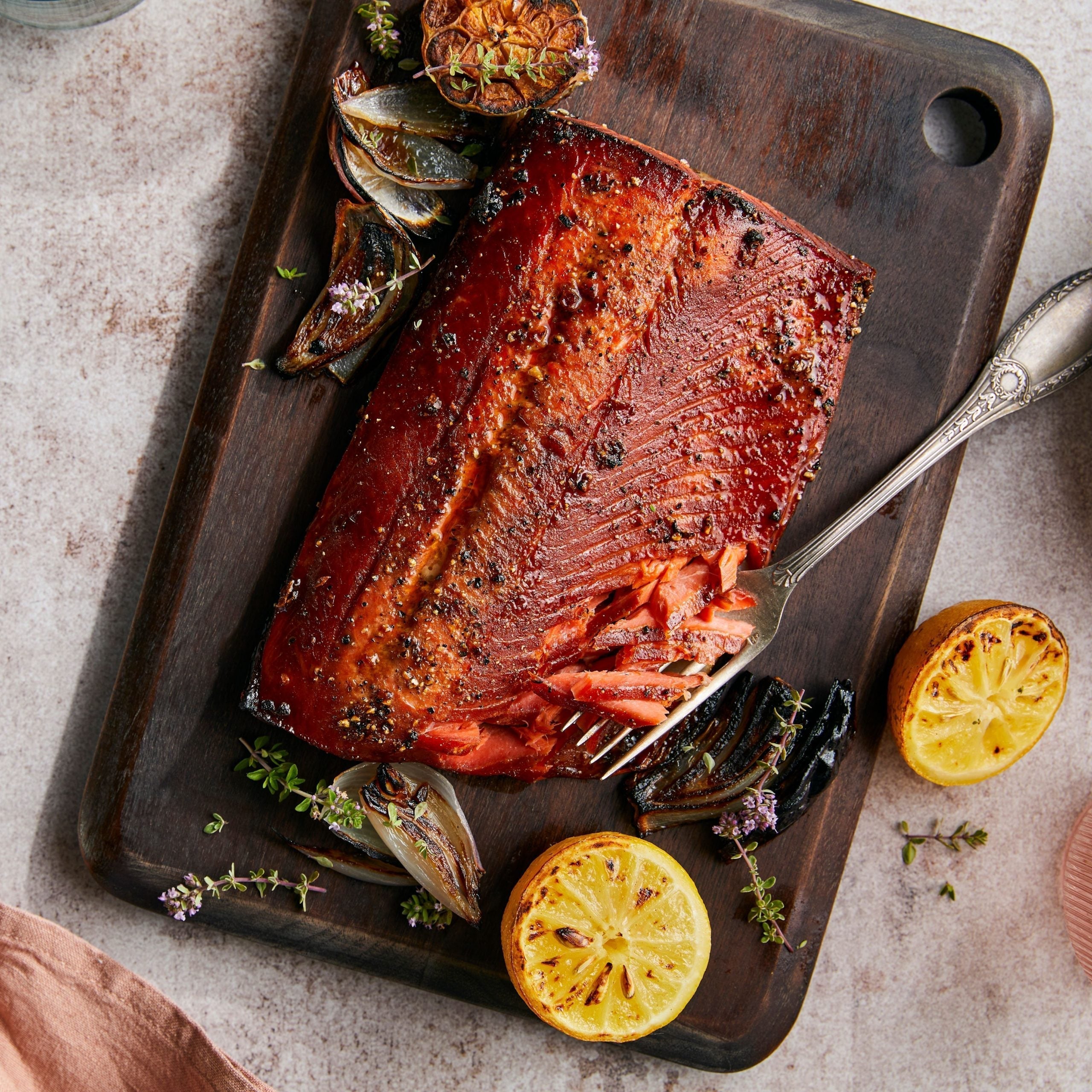 Lemon & dill baked salmon