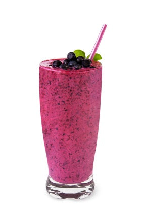 Wild Blue Huckleberry Smoothie