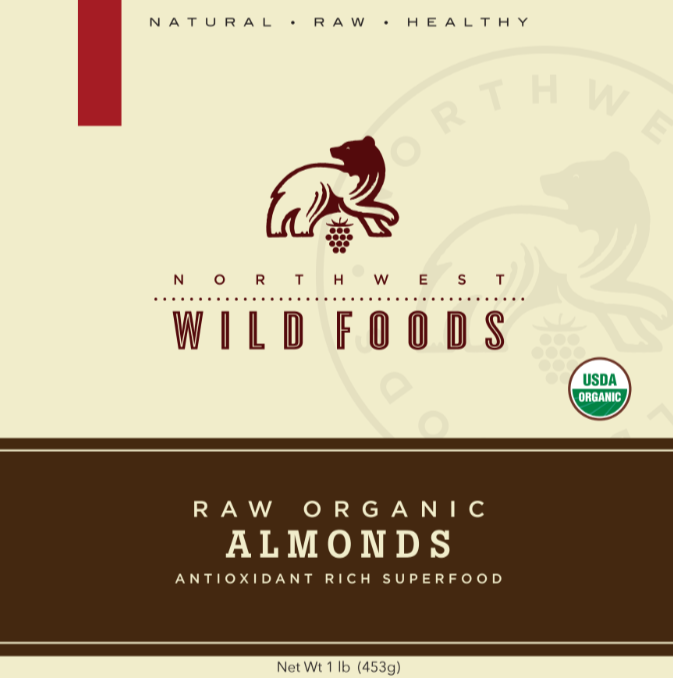 Raw Organic Almonds