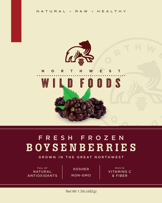 Fresh Frozen Boysenberries