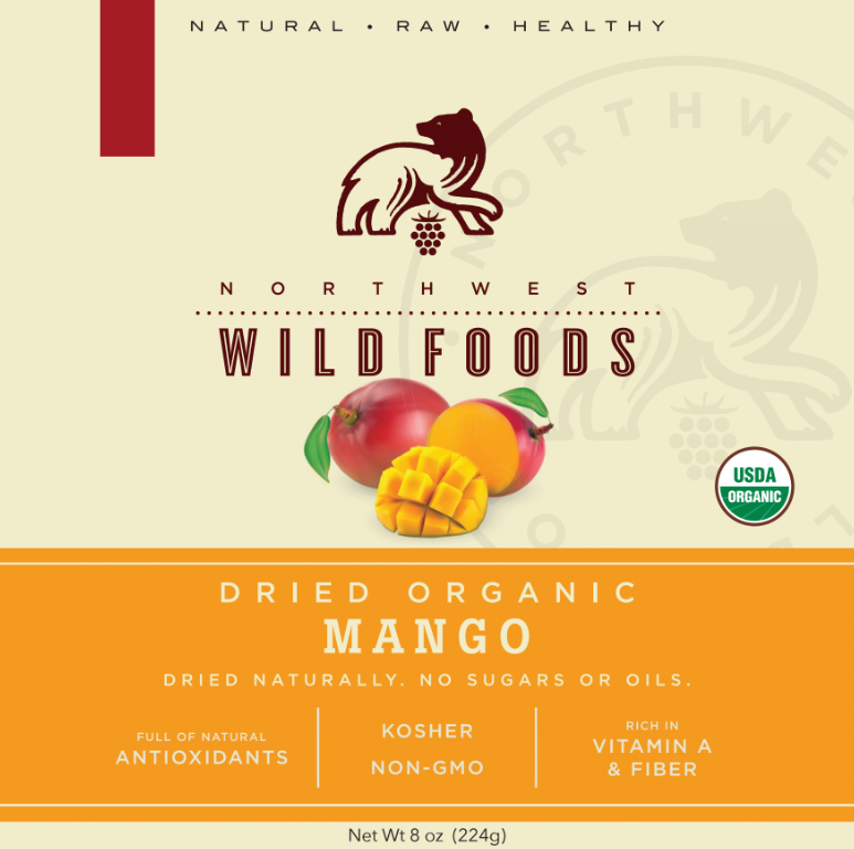 Dried Organic Mango