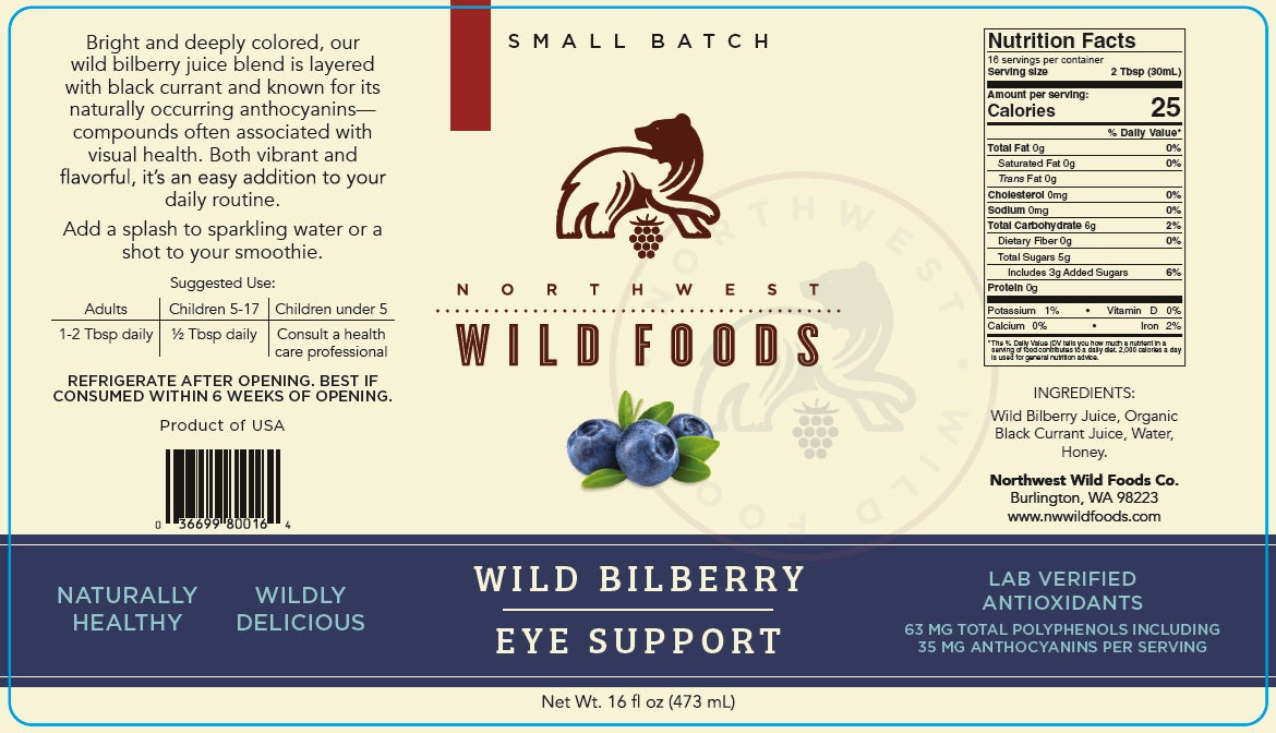 Bilberry & Black Currant Eye Tonic