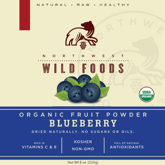 Organic Blueberry Fruit Powder