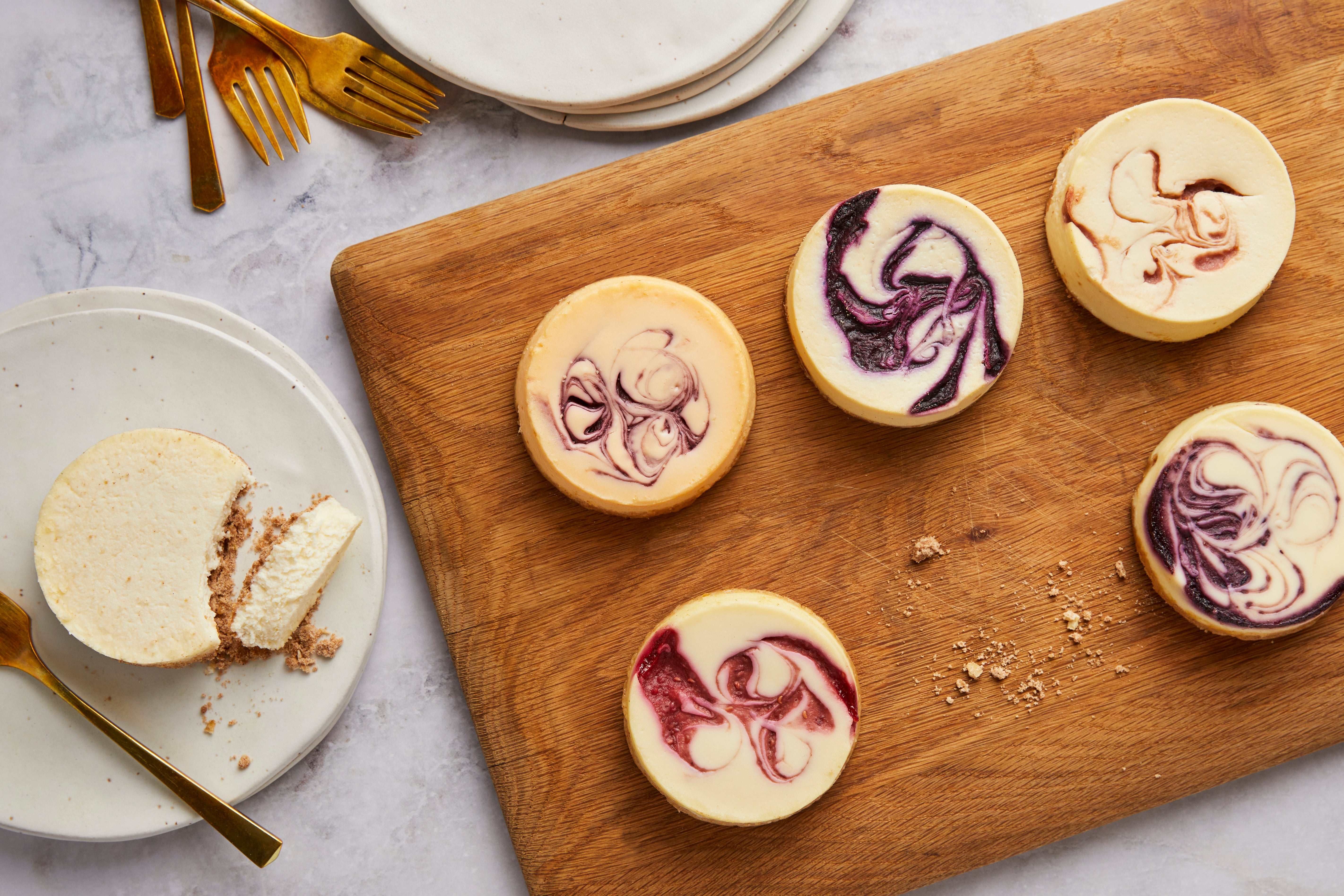 Mini Cheesecake Sampler