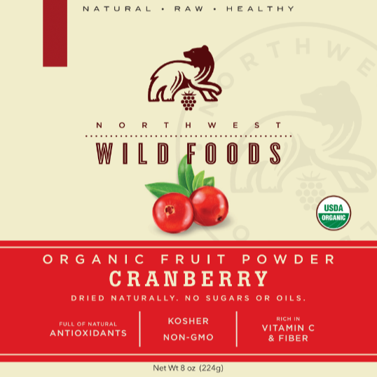 Organic Cranberry Fruit Powder