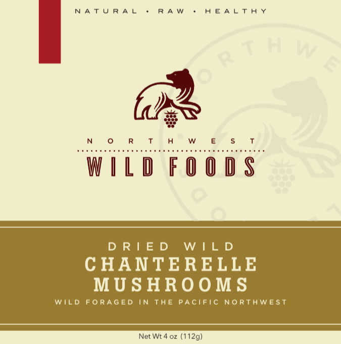 Dried Chanterelle Mushrooms