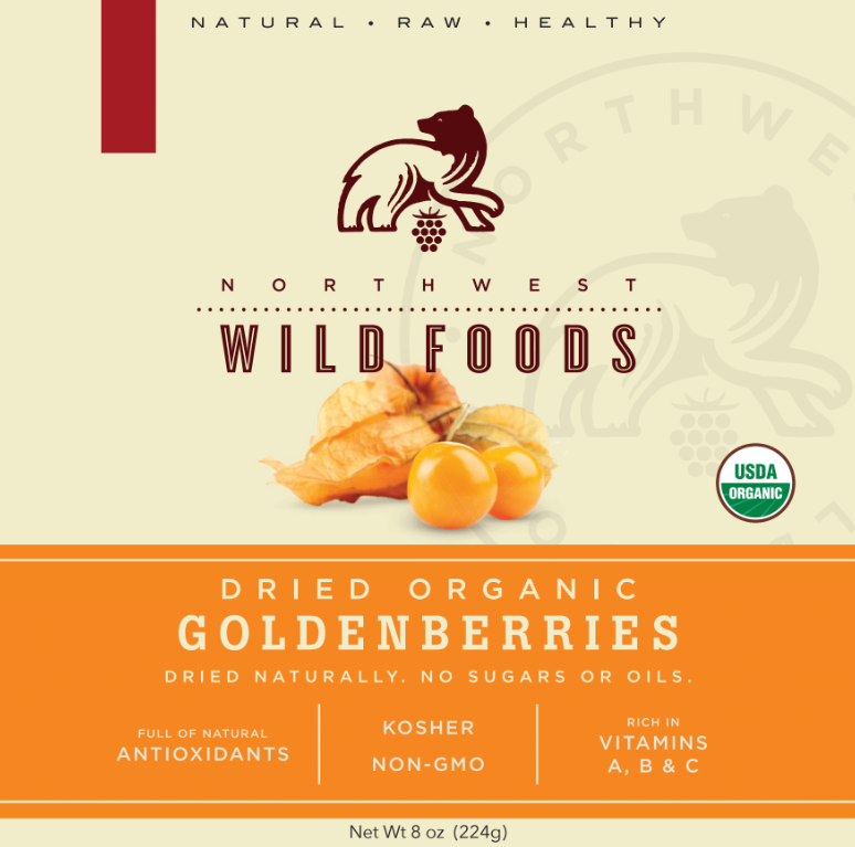 Dried Organic Goldenberries