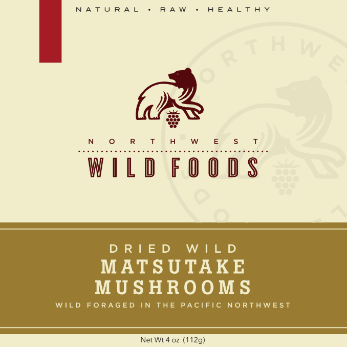 Dried Matsutake Mushrooms