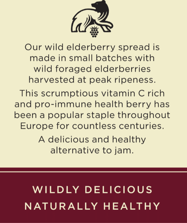 Wild Elderberry Fruit Spread