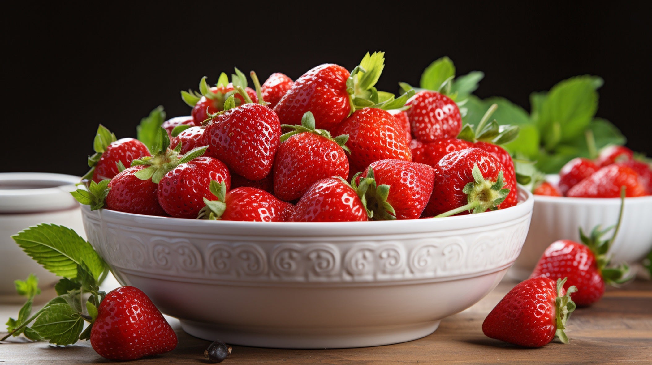 Fresh Frozen Organic Heirloom Strawberries