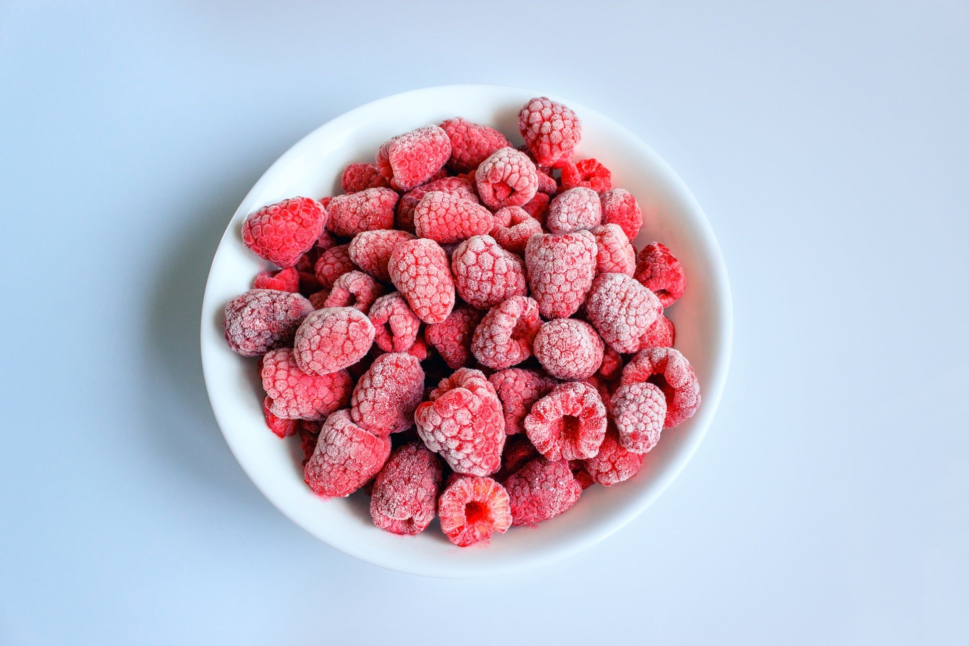 Fresh Frozen Organic Heirloom Raspberries