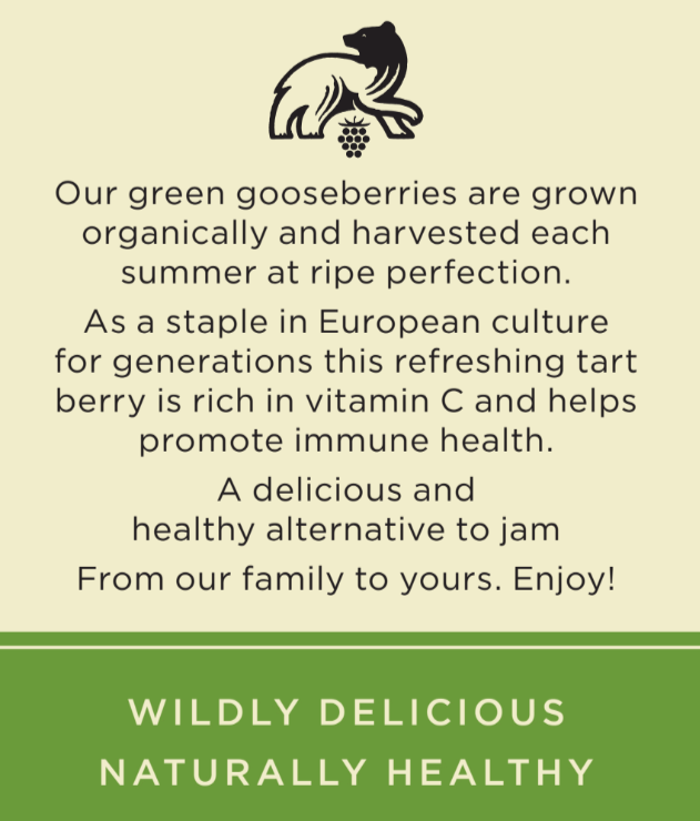 Green Gooseberry Fruit Spread
