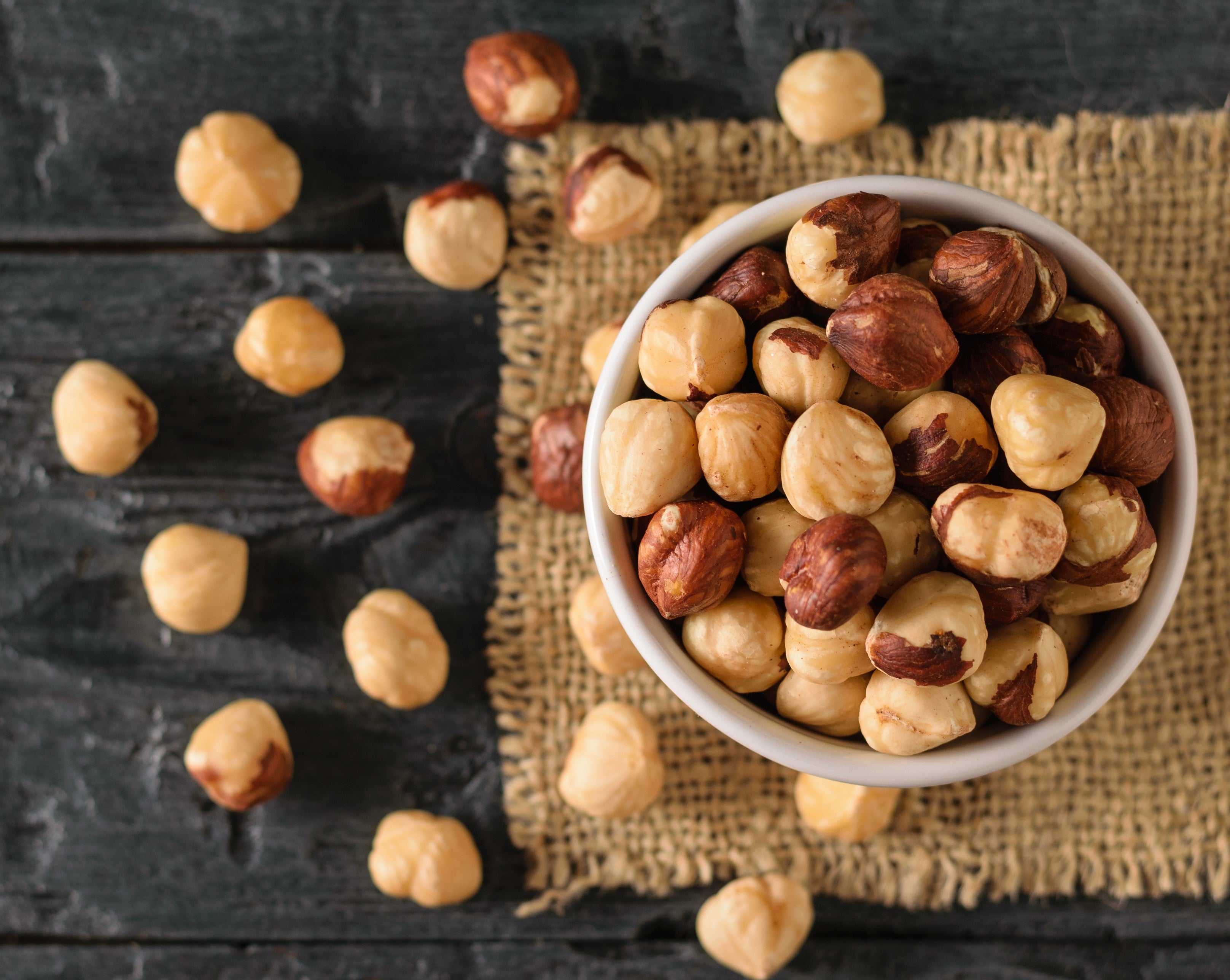 Raw Organic Hazelnuts