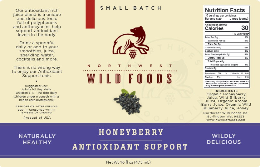 Honeyberry Antioxidant Support Tonic