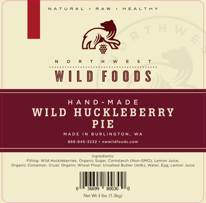 Wild Huckleberry Pie