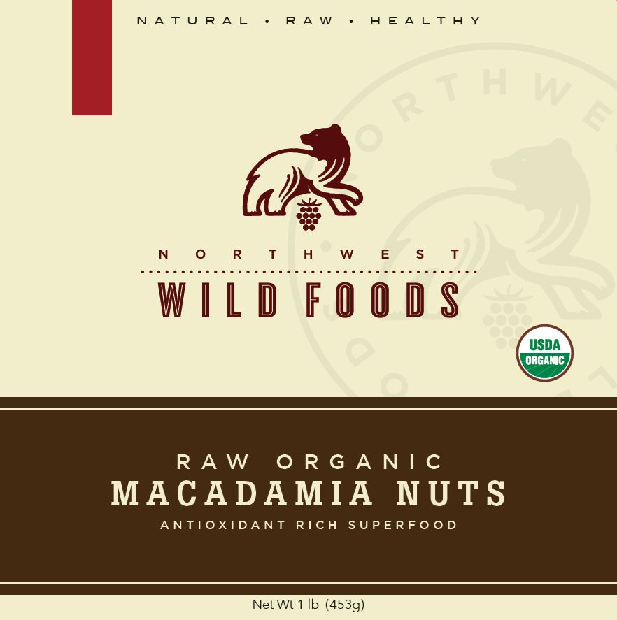 Raw Organic Macadamia Nuts