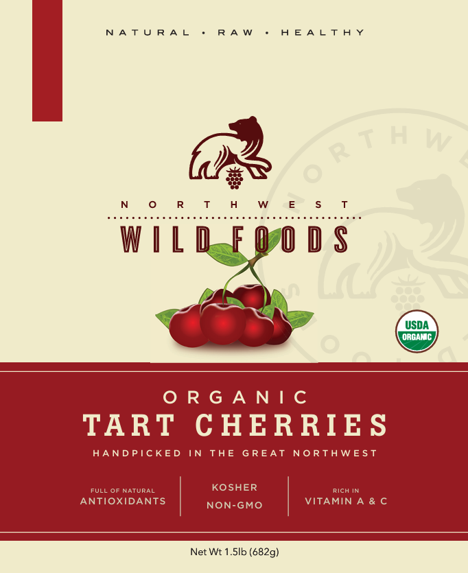 Fresh Frozen Organic Tart Cherries