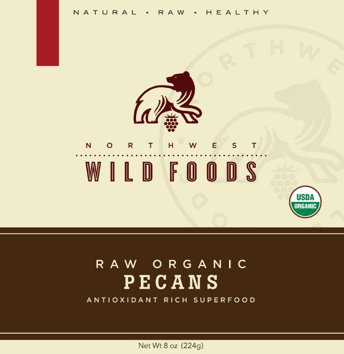 Raw Organic Pecans