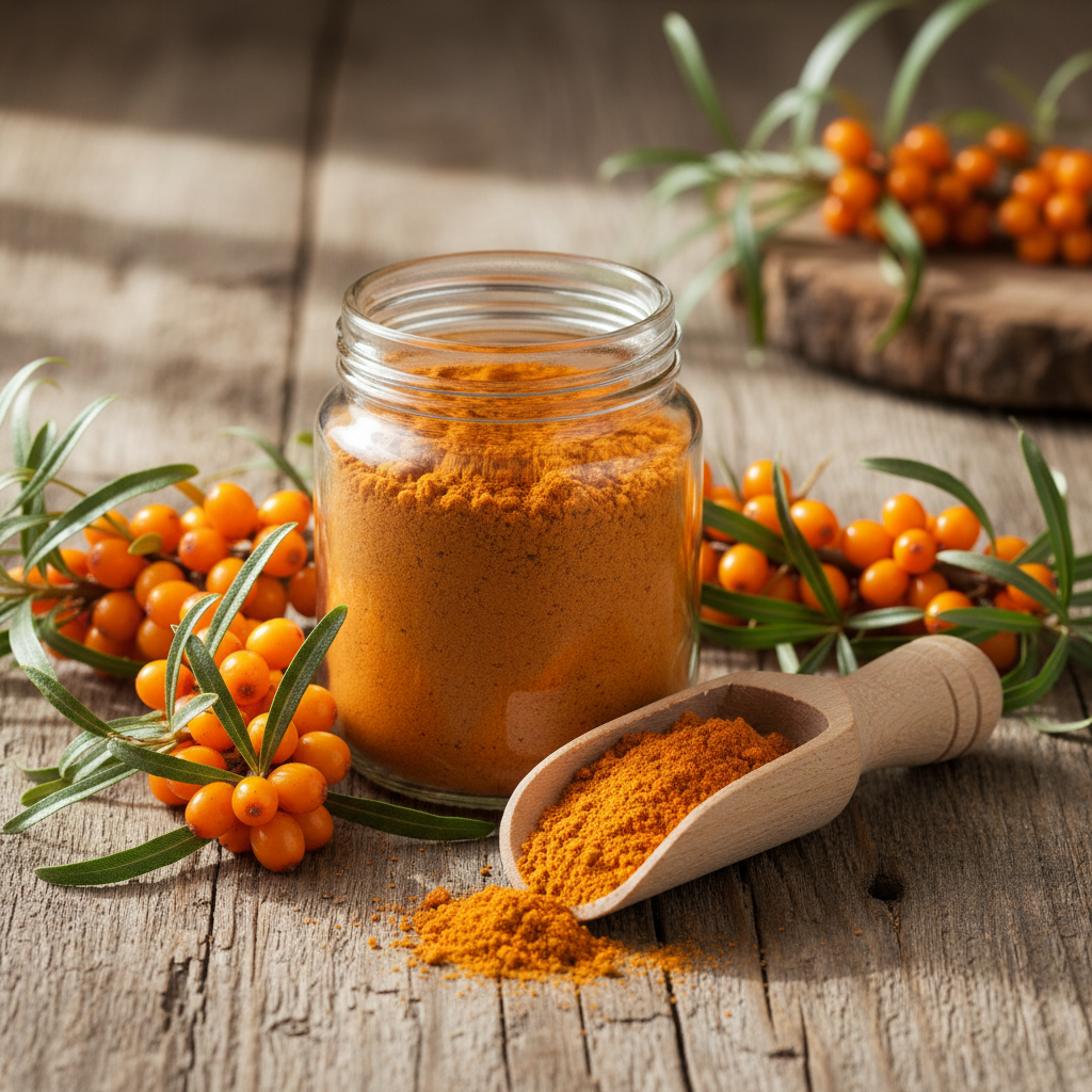 Organic Sea Buckthorn Fruit Powder