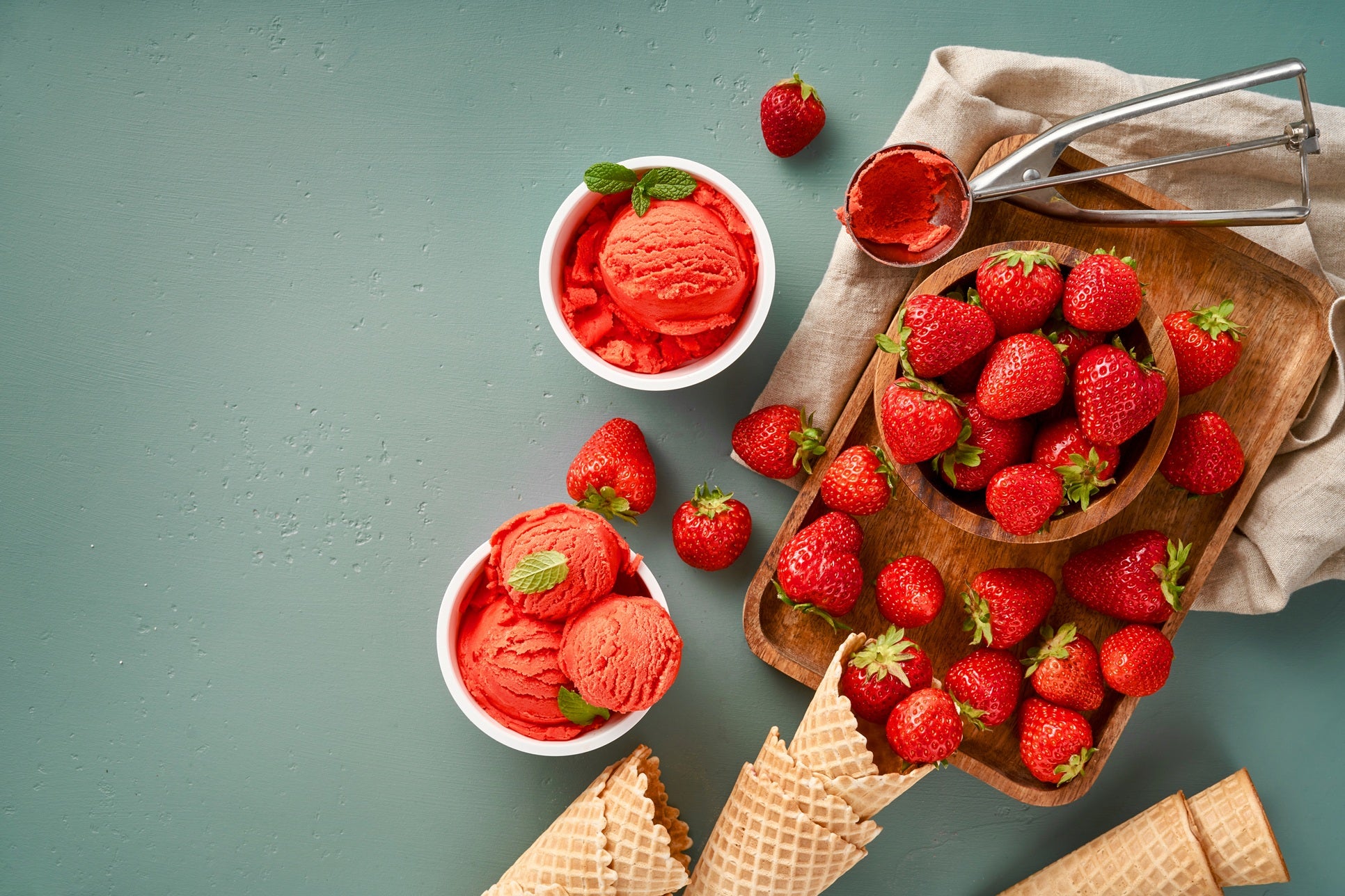Fresh Frozen Organic Heirloom Strawberries