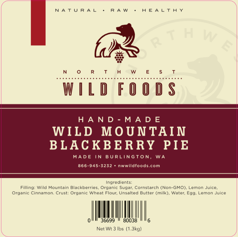 Wild Mountain Blackberry Pie