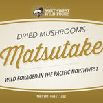 dried matsutake mushrooms