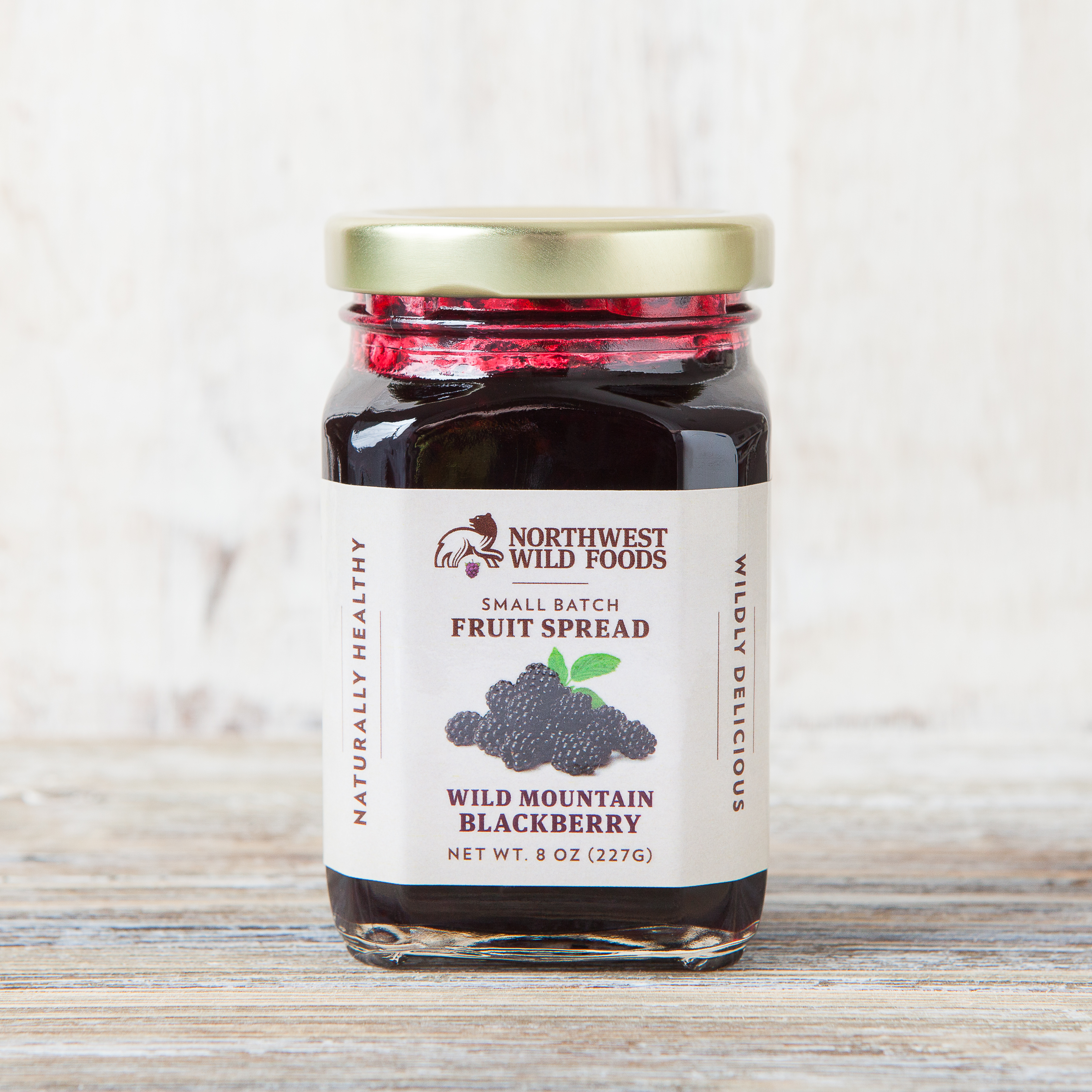 8 oz Food Jar - Blackberry