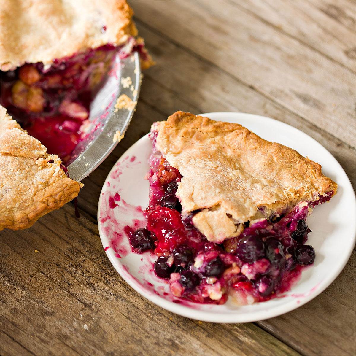 Handmade Bumbleberry Pie