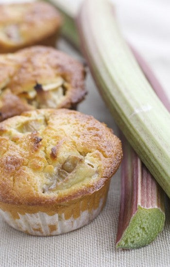 Orange Rhubarb Muffins