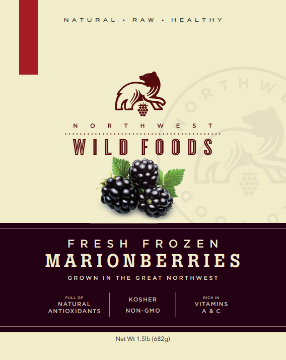 Fresh Frozen Marionberries