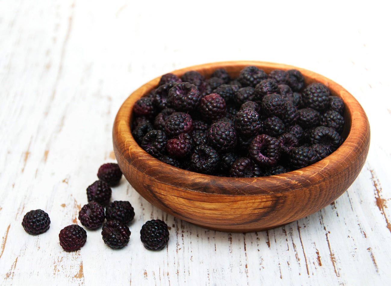 Fresh Frozen Black Raspberries