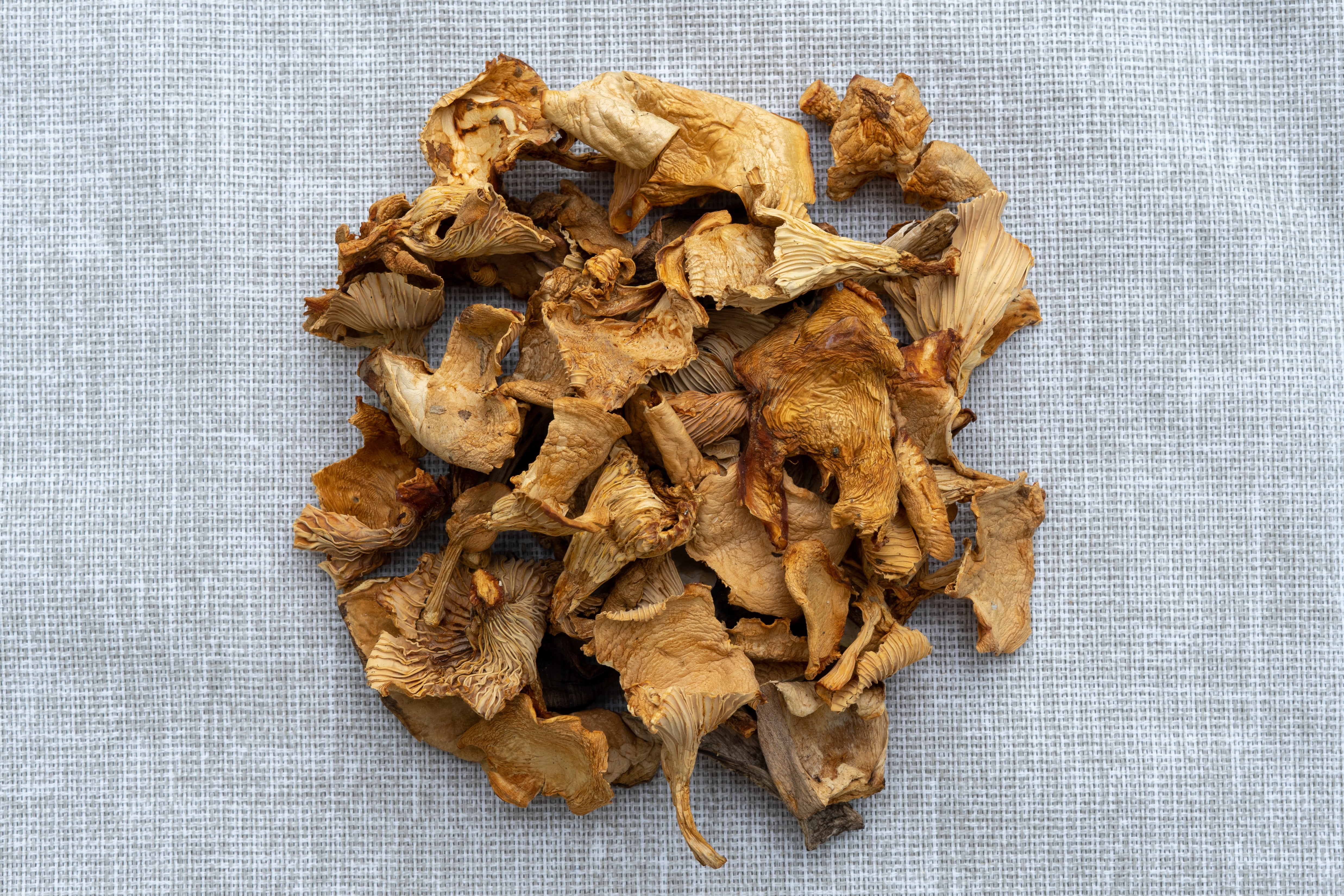 Dried Chanterelle Mushrooms