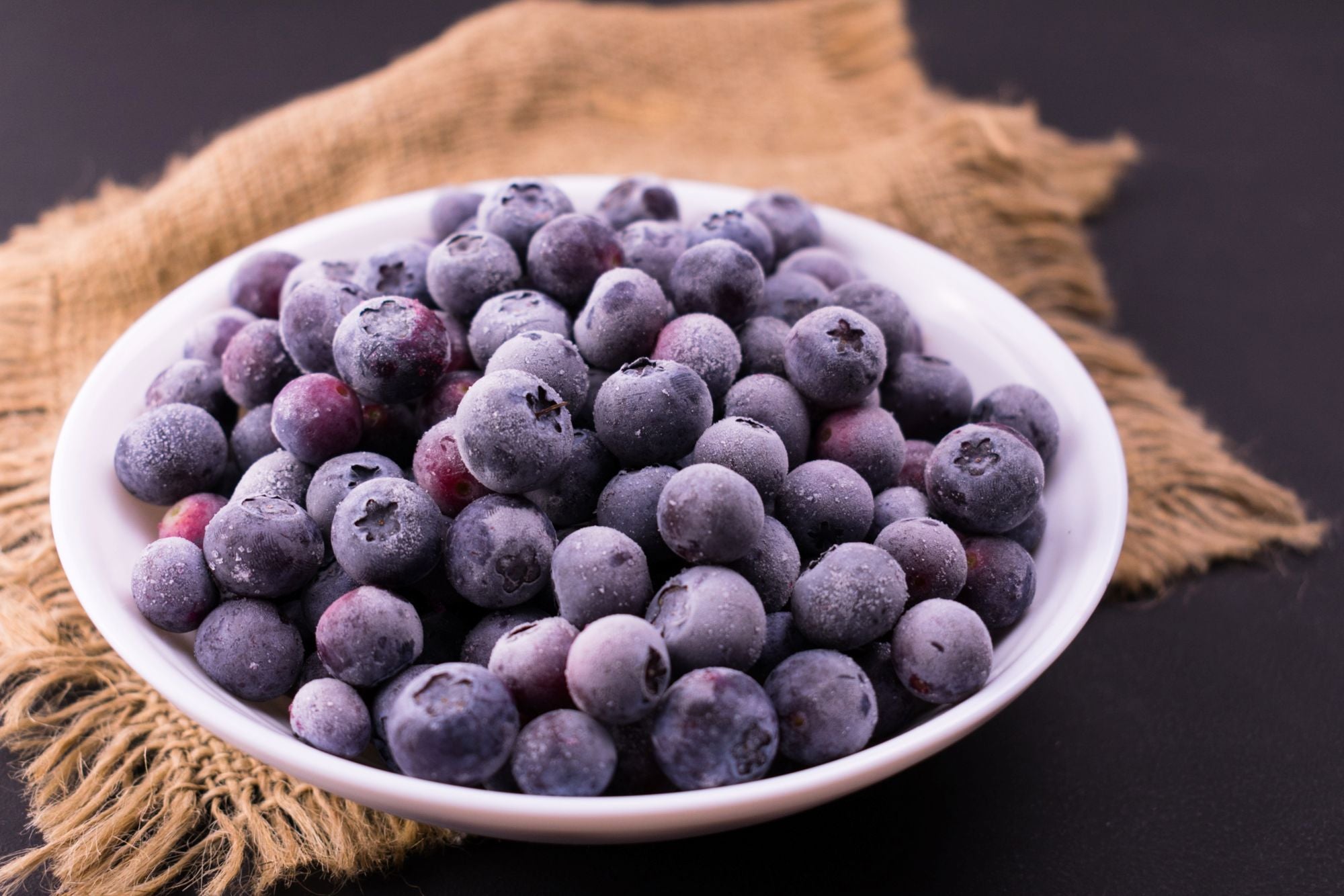 Fresh Frozen Organic Blueberries