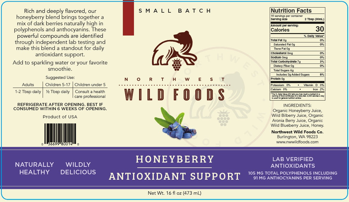 Honeyberry Antioxidant Support Tonic