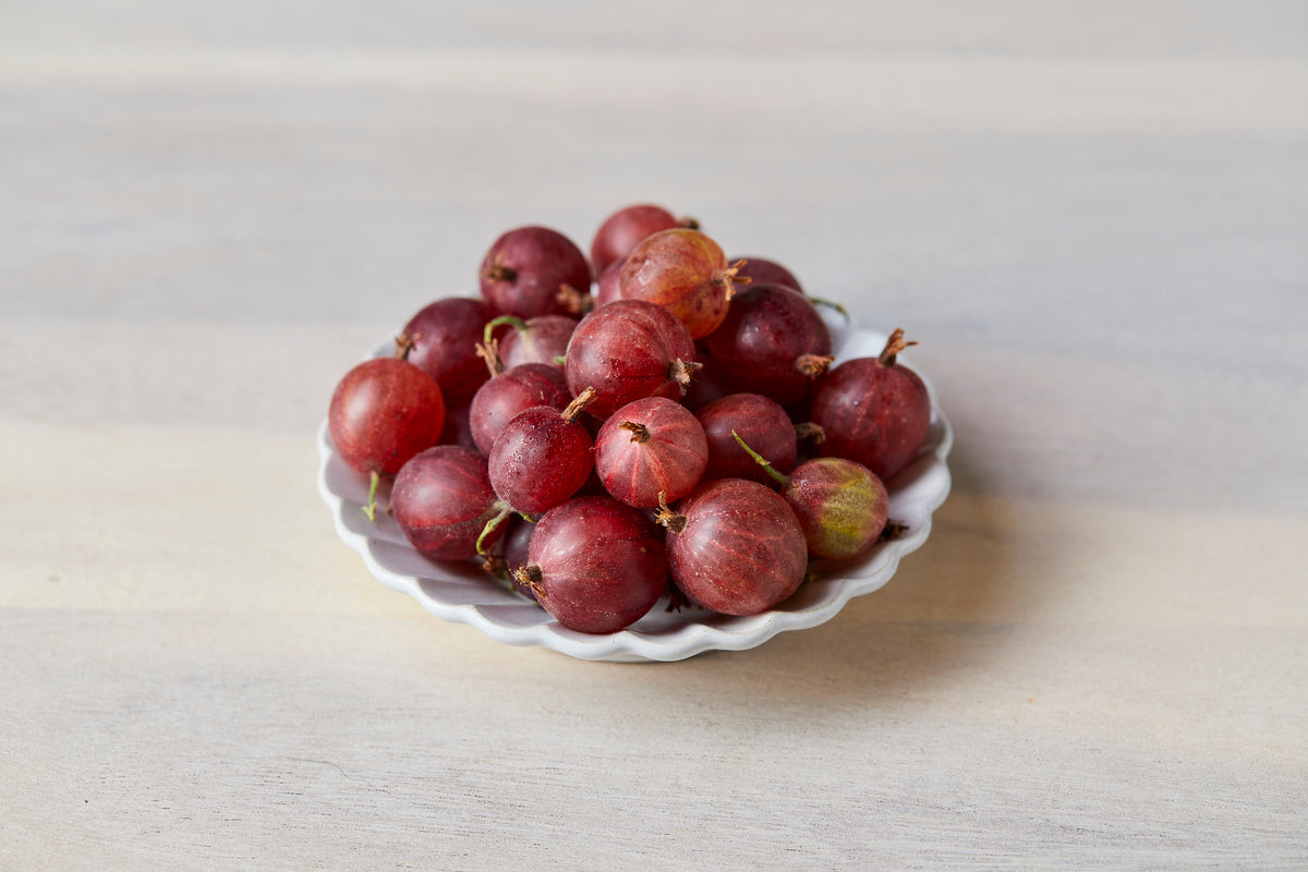 Fresh Frozen Organic Red Gooseberries