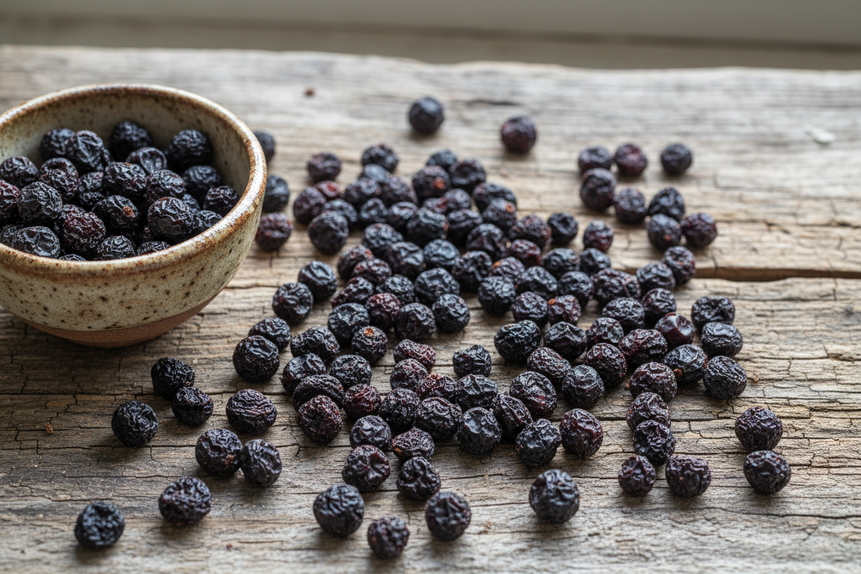 Dried Organic Black Currants