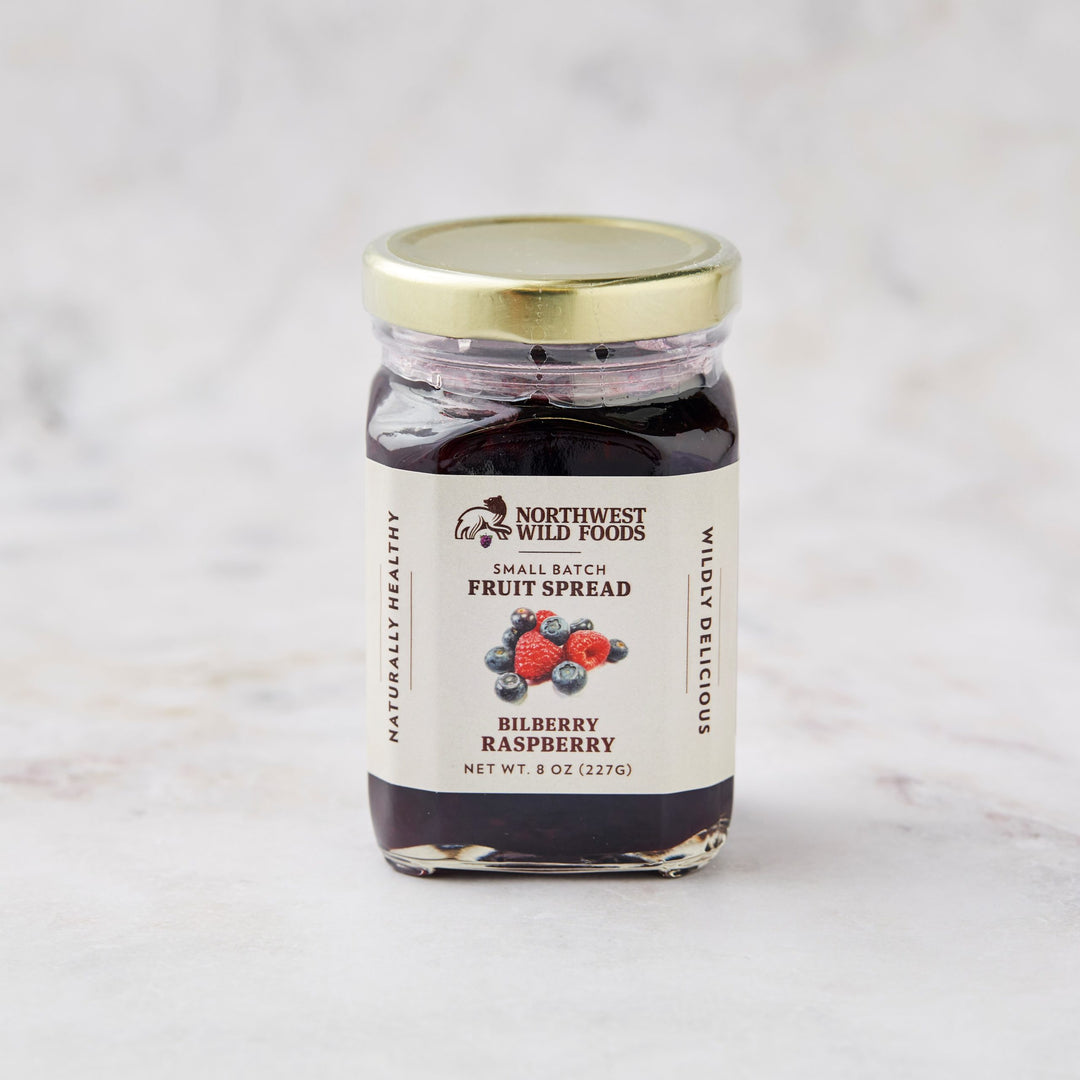 Bilberry Raspberry Fruit Spread - Northwest Wild Foods