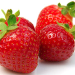 Fresh frozen organic heirloom strawberries