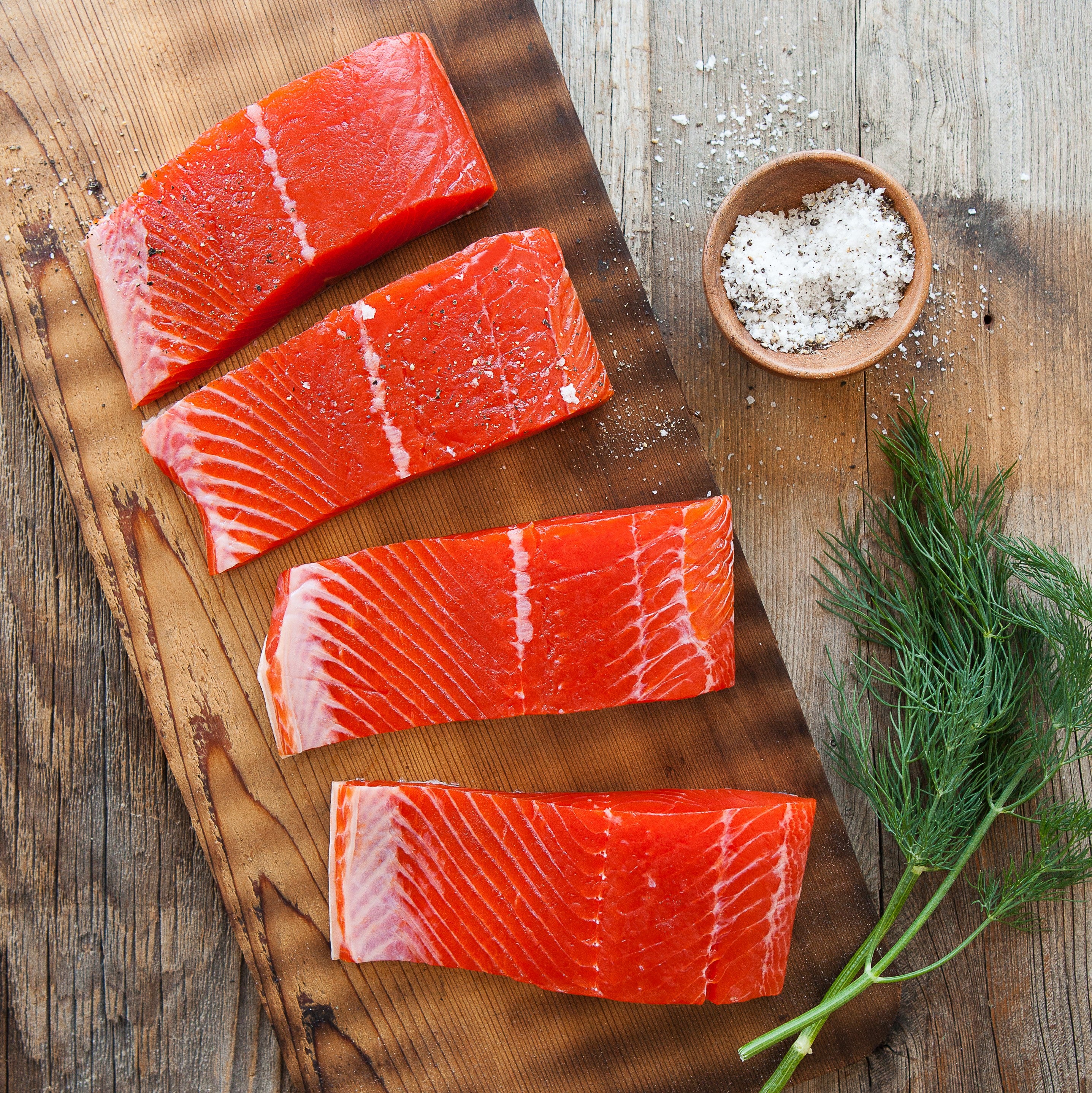 Wild Alaskan Sockeye Salmon