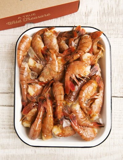 Sauteed Spotted Prawns