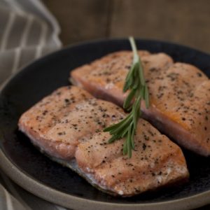 Sweet & Spicy Grilled Salmon